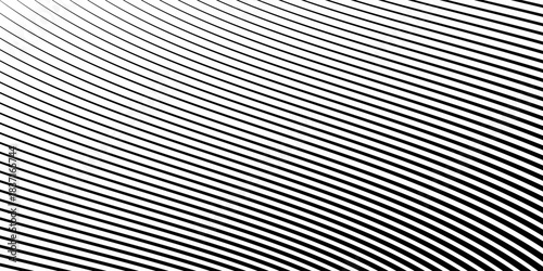 abstract black big to small line pattern.