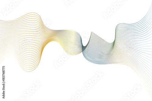 Abstract geometric pattern with vibrant color accents and clean lines suitable for modern design projects