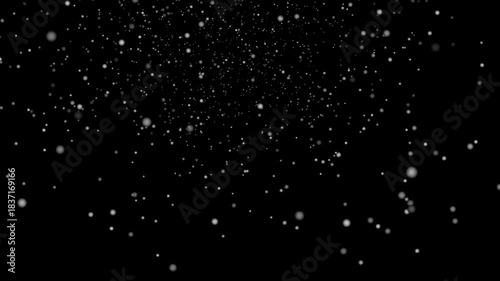 Snowfall Effect Moving,Transparent Background, HD Snow Animation