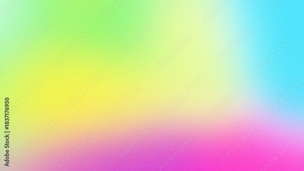 Obraz premium Minimal soft pastel gradient background with smooth color transitions and grainy texture. 2026 design trend. Perfect for branding, web design, summer posters, and universal creative projects.