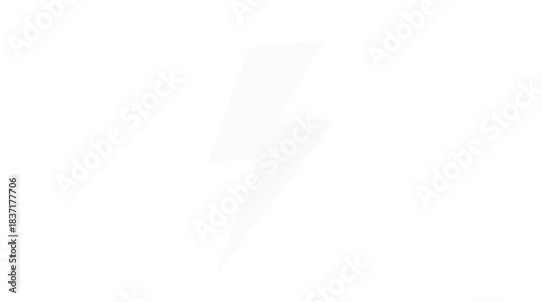 White Lightning Bolt Icon in Minimal Design Free Download White Lightning Bolt Icon in Minimal Design - GFXLoad