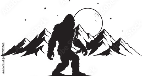 Bigfoot Silhouette Adventure
