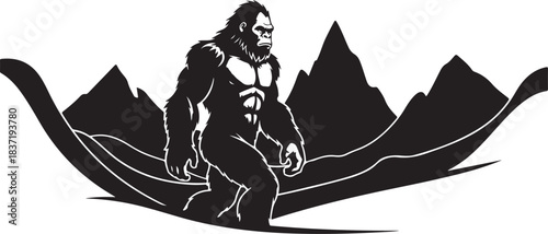 Bigfoot Silhouette Adventure
