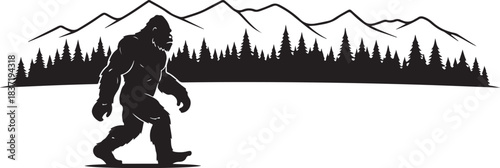 Bigfoot Silhouette Adventure