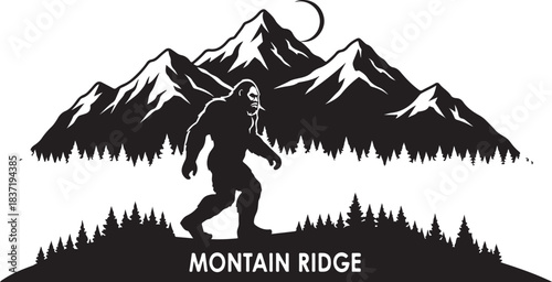 Bigfoot Silhouette Adventure