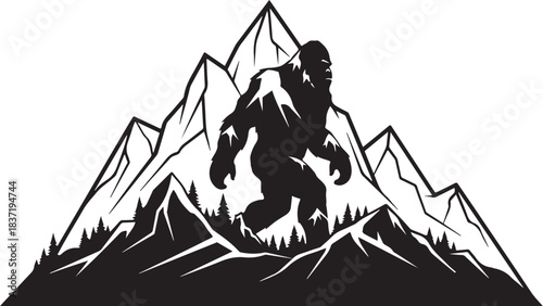 Bigfoot Silhouette Adventure