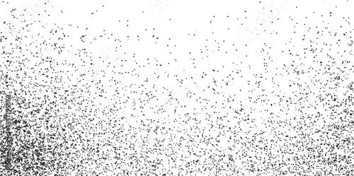 Dirty or dust film grain speck grit grunge dust and scuffs texture grunge background. Vintage black and white cracked wall texture with dirty grunge effect.  vector illustration