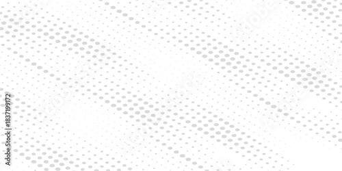 Abstract halftone gradient background of small squares, gray on white