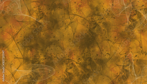 Rustic, textured abstract digital paper. Simple dark brown and orange artistic backdrop.