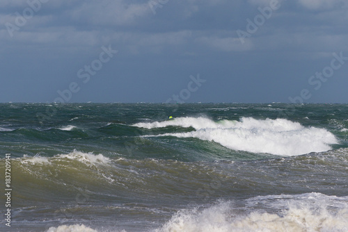 mer pendant la tempête