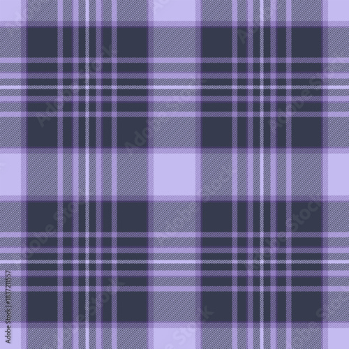 Event texture check background, fashion pattern textile fabric. Retail tartan seamless plaid vector in blue and indigo colors.