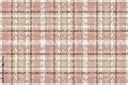 Clan fabric pattern seamless, oktoberfest check vector textile. Womens fashion plaid texture tartan background in light and pastel colors.