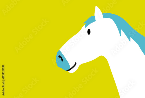 馬, 年賀状, 和風, 和柄, 新年, 動物, クリスマス, うま, ベクター, イラスト, manga