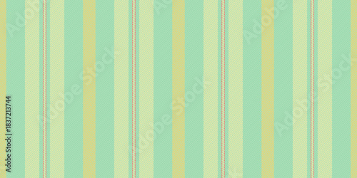 Gandmade vector seamless texture, group fabric lines textile. Ilassic vertical pattern background stripe in light and yellow colors.