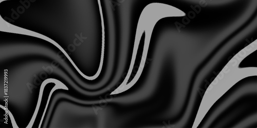 Black marble patterned texture background. flowing patterns of black and white, reminiscent of polished marble or liquid metal.  Ideal for web, advertisement, prints, wallpapers. 