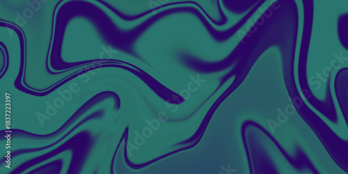 Abstract fluid art background turquois, green color. Liquid marble. Acrylic painting on canvas with gradient. Multicolour colourful background in acrylic pouring . suit for poster, wallpaper, canvas.
