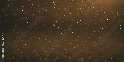 Dark night galaxy glow on window raindrops