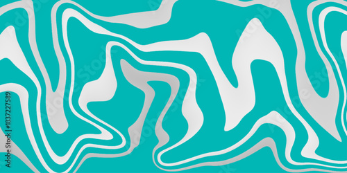 Blue abstract horizontal background with colorful waves. creative element design. Groovy Pattern Background. Suitable use for apparel, tote bag, backdrop, id card, design background, and more