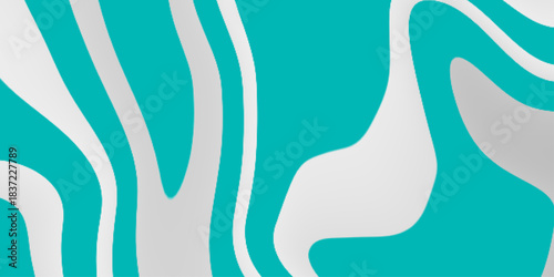 Blue abstract horizontal background with colorful waves. creative element design. Groovy Pattern Background. Suitable use for apparel, tote bag, backdrop, id card, design background, and more