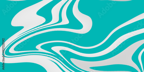 Blue abstract horizontal background with colorful waves. creative element design. Groovy Pattern Background. Suitable use for apparel, tote bag, backdrop, id card, design background, and more