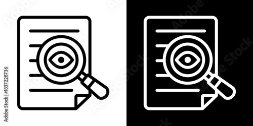 Transparent Icon Of Line Black And White Style Vector Illustration
