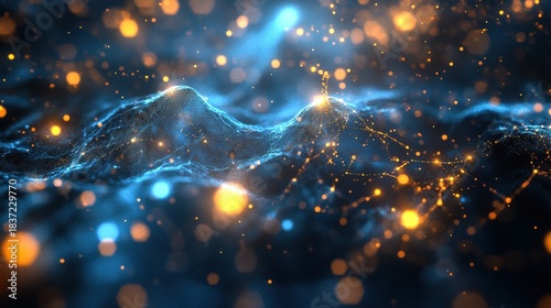 Holographic Neural AI Visualization with Electric Fl