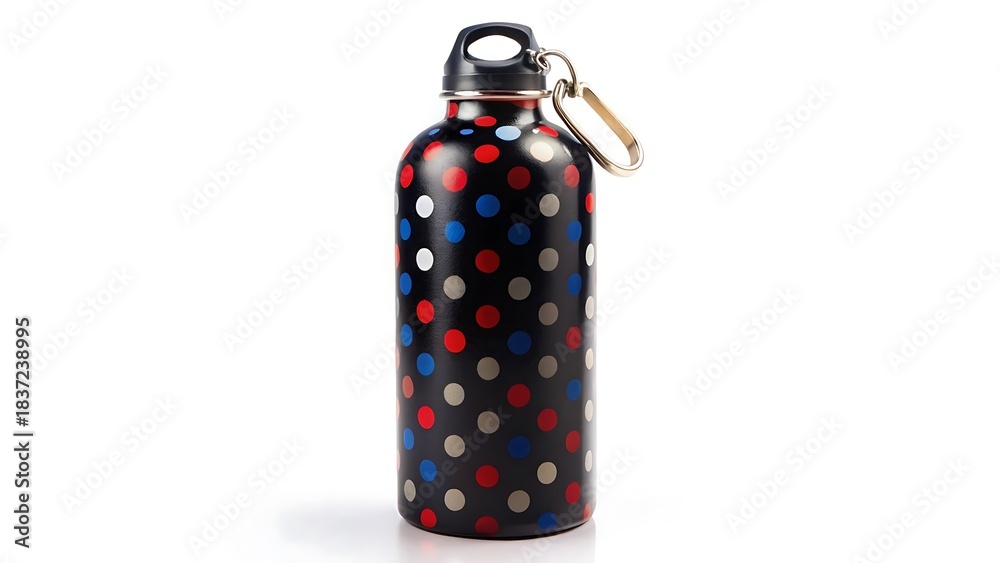 Obraz premium Polka Dot Water Bottle