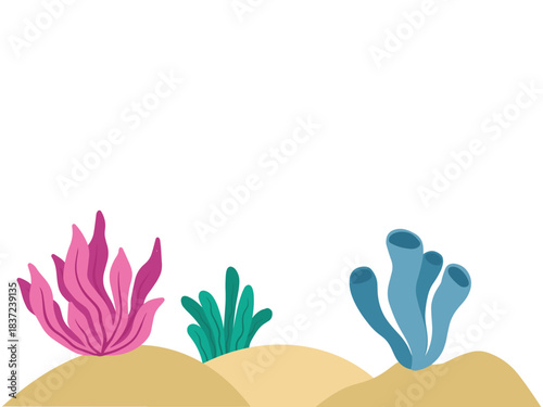 Sand Coral Reef Underwater Sea

