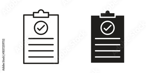 Result icons set. Simple set of vector illustrations