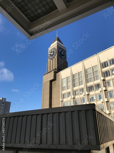clock tower in the city