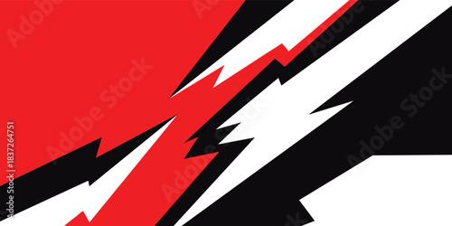 Abstract background with various red lighiting  pattern