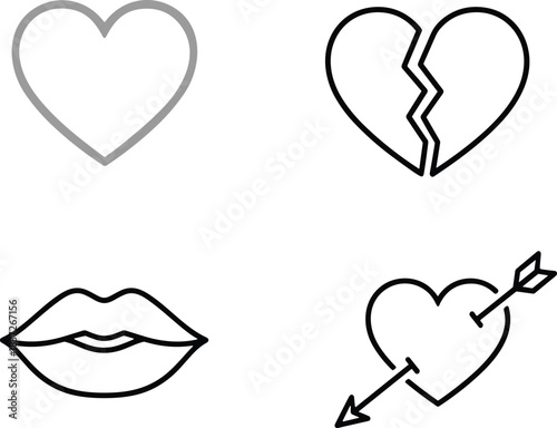 A comprehensive collection of blue outline icons representing Heating, Ventilation, and Air Conditioning (HVAC), temperature control, and home comfort systems, suitable for user interface and apps.