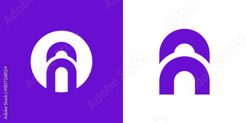 Modern Minimalist Letter N Logo Bundle – Simple Creative Initial N Symbol for Branding and Corporate Identity