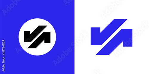 Modern Minimalist Letter N Logo Bundle – Simple Creative Initial N Symbol for Branding and Corporate Identity