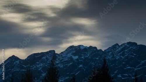 landscape during winter in vigezzo valley, italy