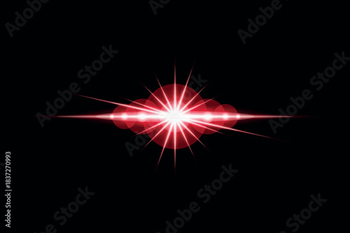 A captivating burst of golden light radiates dazzlingly against a stark dark background, symbolizing hope and brilliance piercing through darkness.