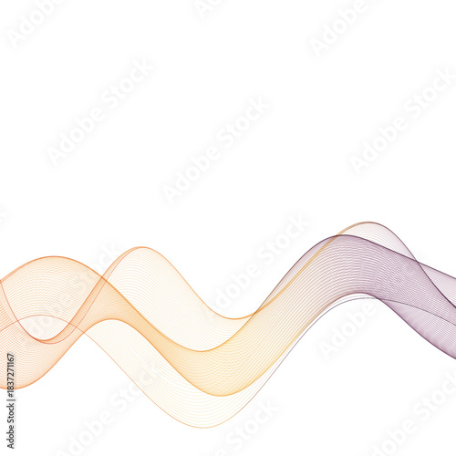 Color wave. layout for advertising. cover background. Presentation template. Eps 10