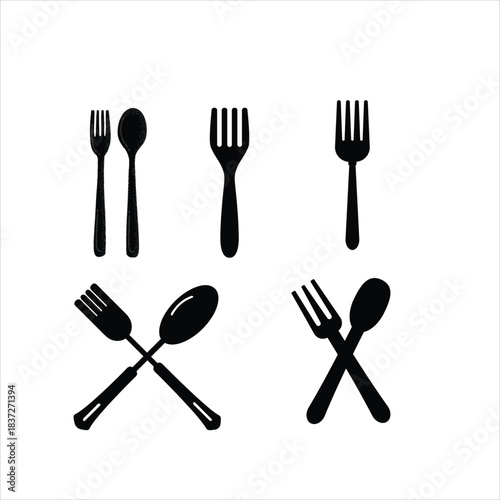 spoon and fork