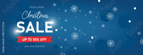 xmas winter sale banner
