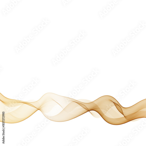 Gold abstract wave. presentation template. decor for shell brochures, flyers, postcards. layout for an advertising banner. eps 10