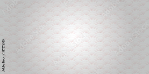 Soft Blush Scallop Pattern Abstract Background