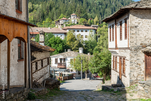 The Village of Shiroka Laka in the Rhodope Mountains, Bulgaria