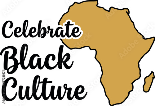 Celebrate black culture and african heritage with this vibrant golden map of africa, symbolizing unity, identity, and the rich history of diversity across the entire continent.