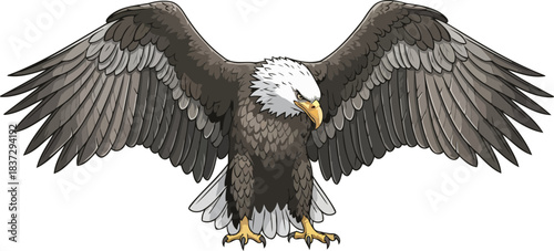 feathered royalty an iconic symbol of enduring spirit and untamed might, isolated on transparent background