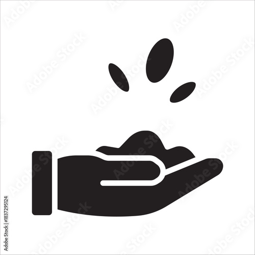 Business Sustainability icon, with white background.