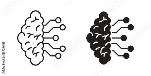 AI brain icon
