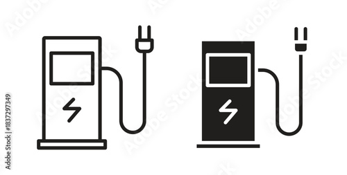 Charging station icon