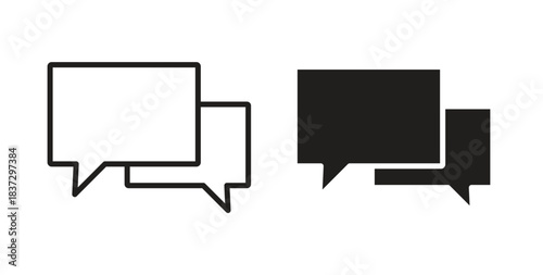 Chat bubble icon