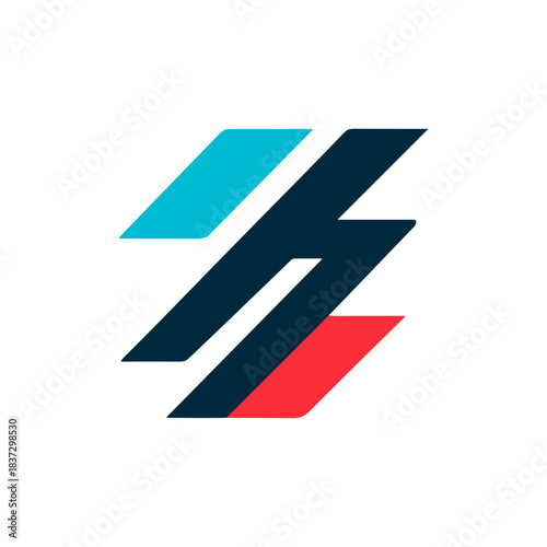 Speedline, Racing line icon logo flat vector design