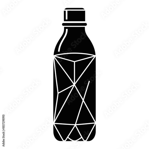 bottle isolated on white